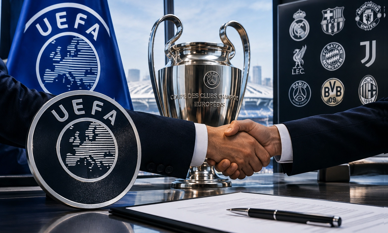 UEFA Nears $6B a Year in 2027-31 Club Rights