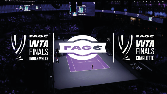 Fage Becomes WTA Finals Title Partner Through 2029