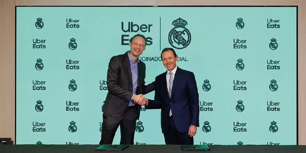Uber Eats Joins Real Madrid in Three-Year Deal