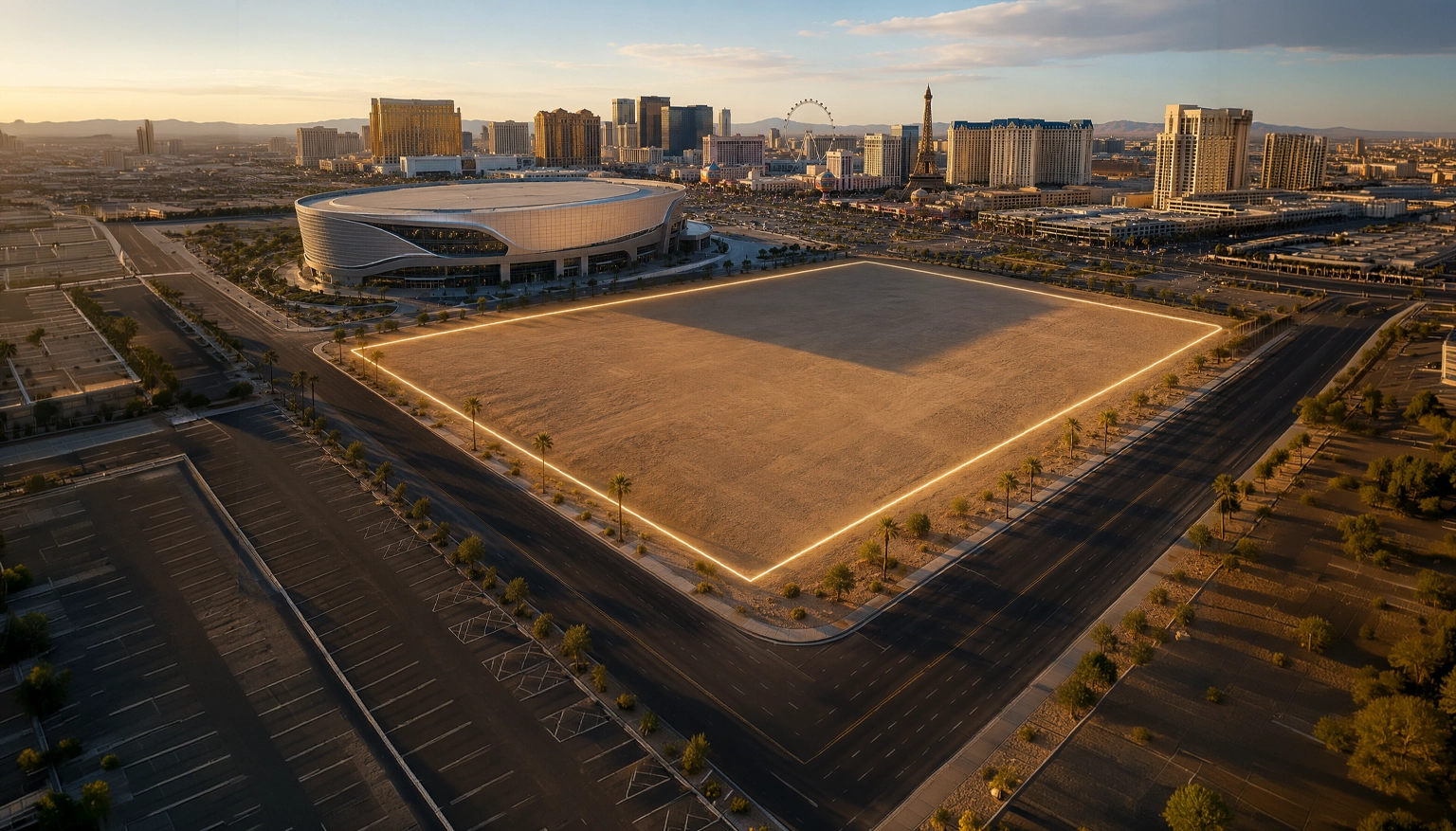 Las Vegas Group Completes $30M Land Buy for NBA Arena