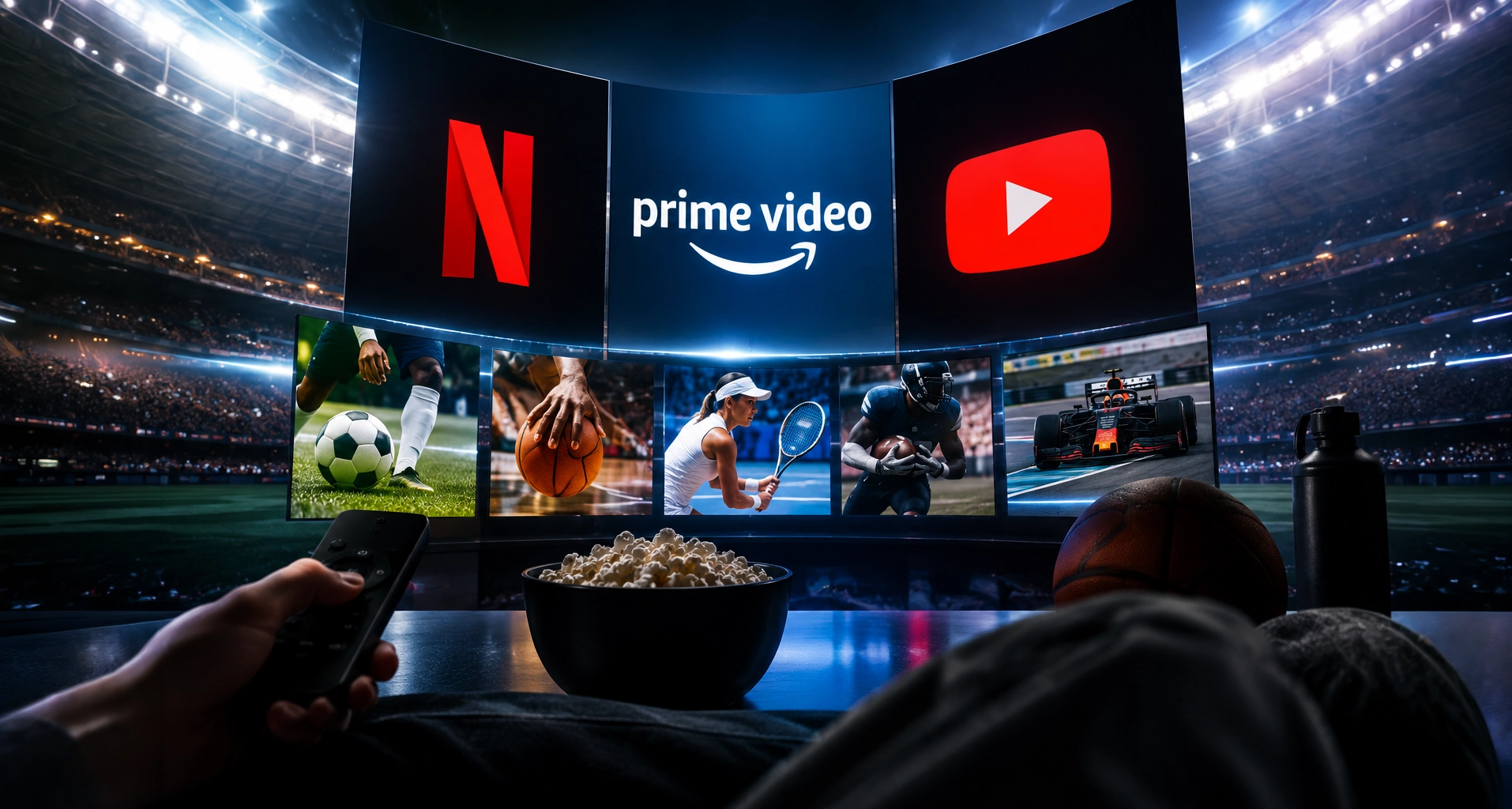 Lorem ipsum dolor sit tempor Netflix, Amazon, YouTube Launc...