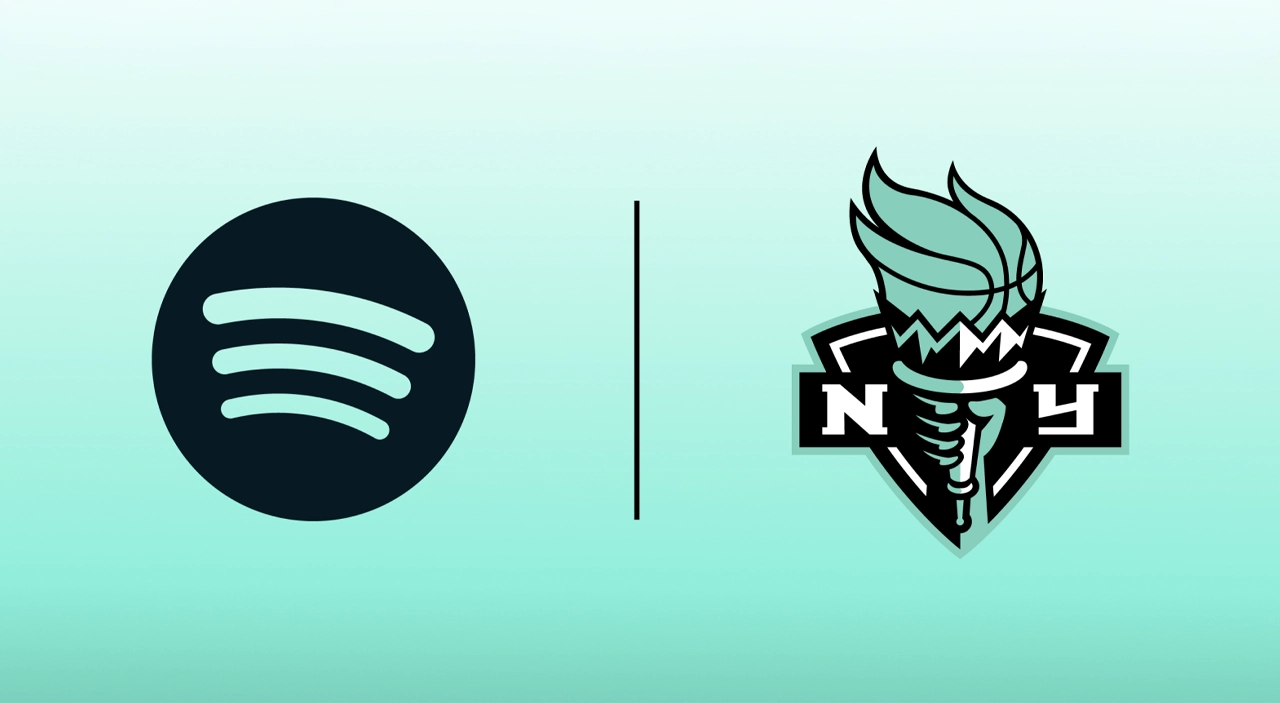 Spotify Signs WNBA Liberty in First US Team Deal